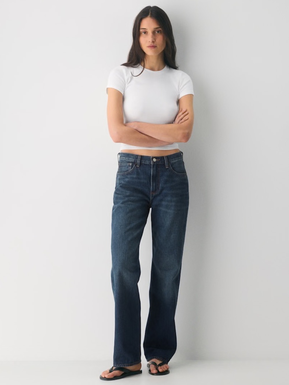 Aritzia Denim Forum The '90s Iggy Lo Rise Baggy Punk Slouchy Cotton Jeans.